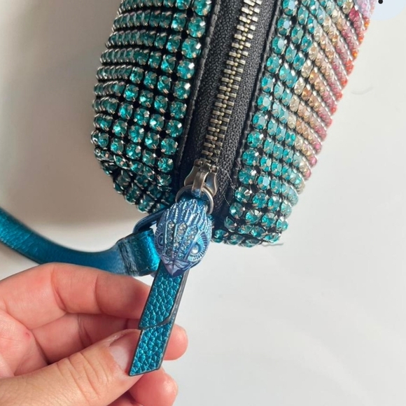 Kurt Geiger Crystal Heart Bag Nwot Rare - Picture 6 of 10